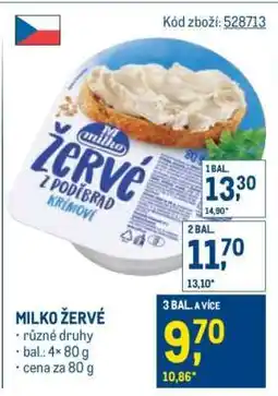 Makro Milko žervé nabídka