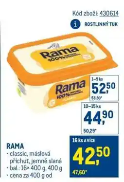 Makro Rama nabídka