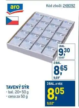 Makro Tavený sýr nabídka