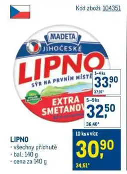 Makro Lipno nabídka