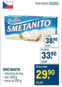 Makro Smetanito nabídka