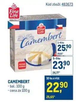 Makro Camembert nabídka