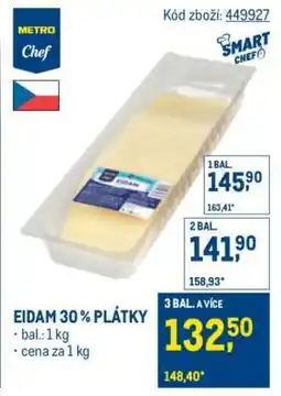 Makro Eidam 30% plátky nabídka