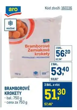 Makro Bramborové krokety nabídka