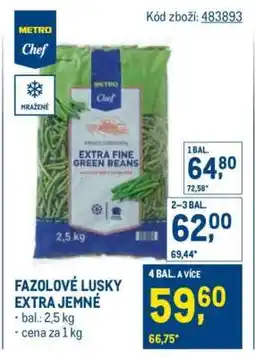Makro FAZOLOVÉ LUSKY EXTRA JEMNÉ nabídka