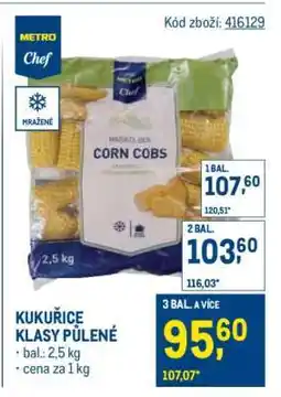 Makro Kukuřice klasy půlené nabídka