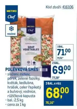 Makro Polévková směs nabídka