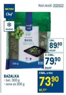 Makro Bazalka nabídka
