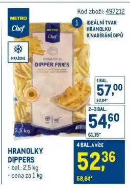 Makro Hranolky Dippers nabídka