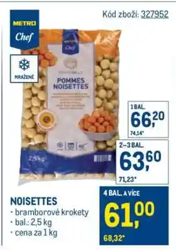 Makro Noisettes nabídka