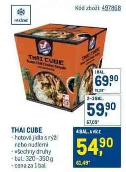 Makro Thai Cube nabídka