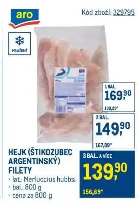 Makro Hejk (Štikozubec argentinský), filety nabídka
