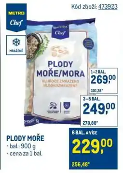 Makro Plody moře nabídka