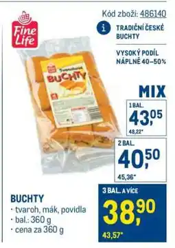 Makro Buchty nabídka