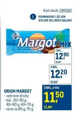 Makro ORION Margot nabídka