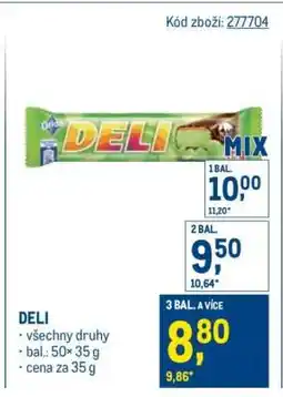 Makro Deli nabídka