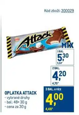 Makro Oplatka Attack nabídka