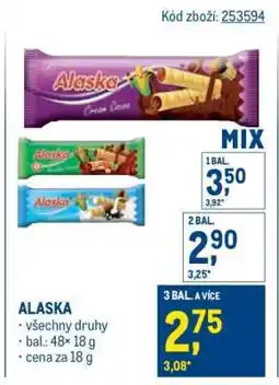 Makro Alaska nabídka