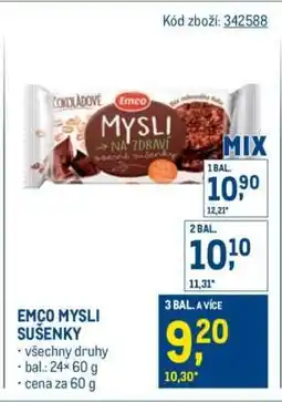 Makro Emco Mysli sušenky nabídka