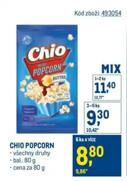 Makro Chio Popcorn nabídka