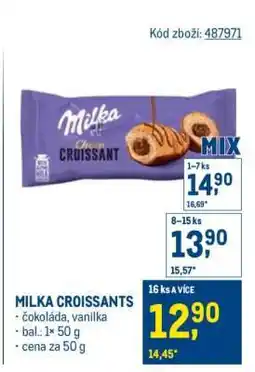 Makro MILKA CROISSANTS nabídka