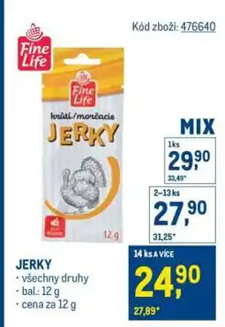 Makro Jerky nabídka