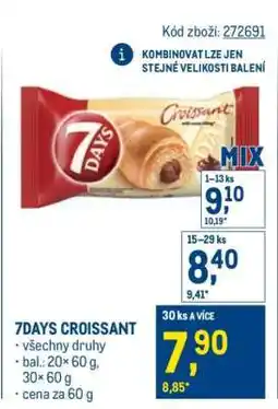 Makro 7Days Croissant nabídka