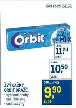 Makro ŽVÝKAČKY ORBIT DRAŽÉ nabídka