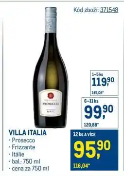 Makro Villa Italia nabídka