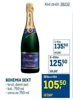 Makro Bohemia Sekt nabídka