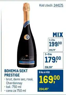 Makro Bohemia Sekt Prestige nabídka