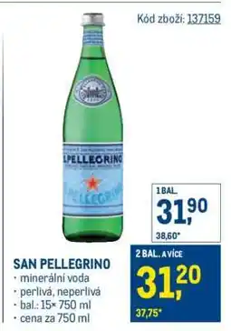 Makro San Pellegrino nabídka