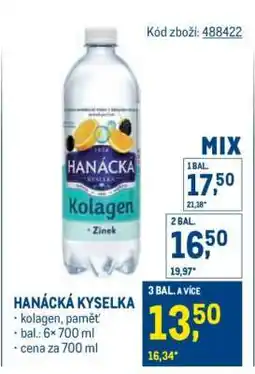 Makro Hanácká kyselka nabídka