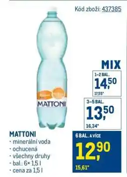 Makro Mattoni nabídka