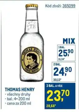 Makro Thomas Henry nabídka