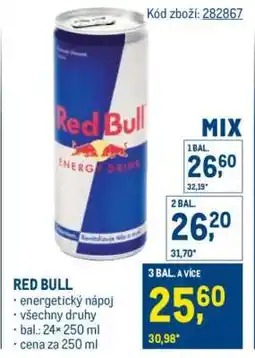 Makro Red Bull nabídka