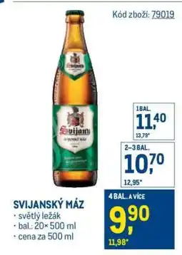 Makro Svijanský Máz nabídka