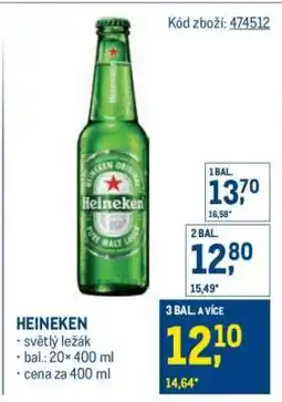 Makro Heineken nabídka