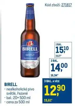 Makro Birell nabídka