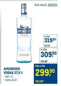 Makro Amundsen Vodka 37,5 % nabídka