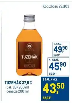 Makro Tuzemák 37,5 % nabídka