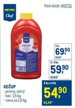 Makro Kečup nabídka