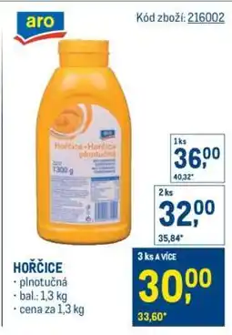 Makro Hořčice nabídka