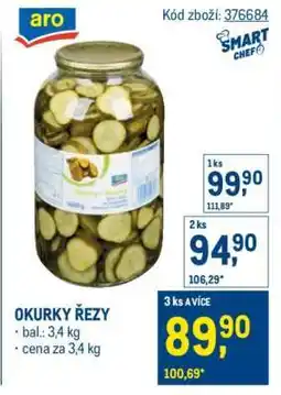 Makro Okurky řezy nabídka