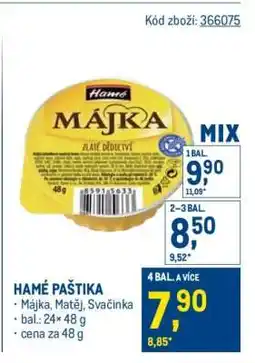 Makro Hamé paštika nabídka