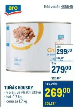 Makro Tuňák kousky nabídka