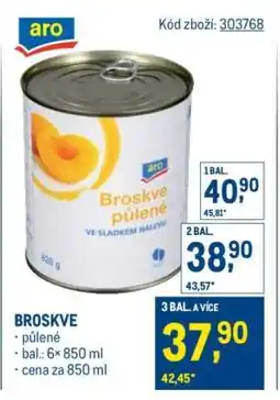 Makro Broskve nabídka