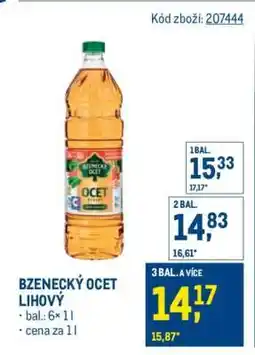 Makro Bzenecký ocet lihový nabídka