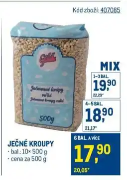 Makro Ječné kroupy nabídka