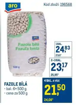 Makro Fazole bílá nabídka